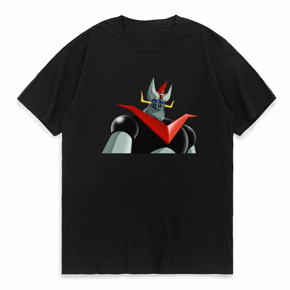 summer men t-shirt Anime Mazinger Z t shirt Für Männer Design Kurzarm Mode Benutzerdefinierte Plus Cartoon cotton Camiseta