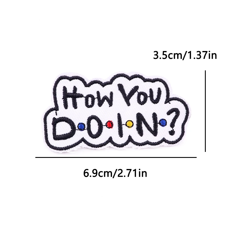 Witziger Slogan-Aufnäher zum Aufbügeln mit optimistischen Zitaten für Kleidung, Jacken, Hüte, positive Vibes, humorvolle Lifestyle-Dekoration – Detail 13