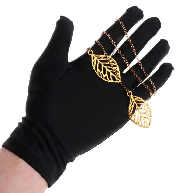 Practical Jewelry Gloves Wrist Length Gloves Black Gloves Work for PROTECTION Coin Inspection Gloves for Fetching Jewels