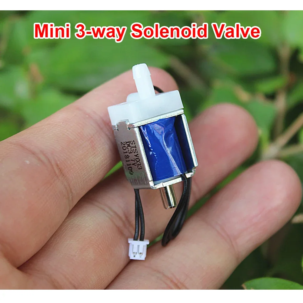 Mini Solenoid Valve 3-way Air Release Valve Electronic Instrument DC 3.7V Electronic Intake Exhaust Valve