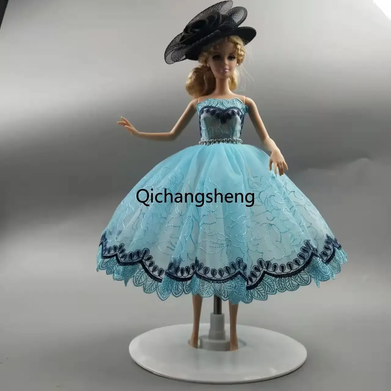 1/6 BJD Quần Áo Búp Bê Cho Búp Bê Barbie Quần Áo Họa Tiết Hoa Ba Lê Áo Cho Búp Bê Barbie Trang Phục Váy Công Chúa 11.5 "Phụ Kiện Búp Bê đồ Chơi