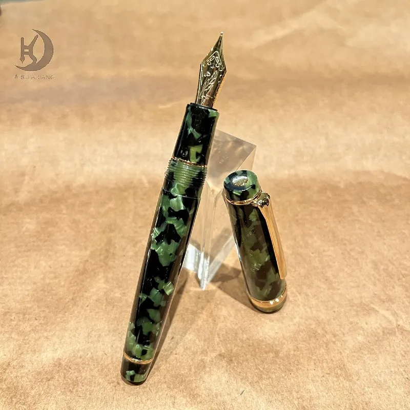 JX 21 Luxuriöser Premium Business-Schreibstift aus Acryl, Einzigartiges Design Souvenir-Füllfederhalter, Ideal für Führungskräfte – Detail 11
