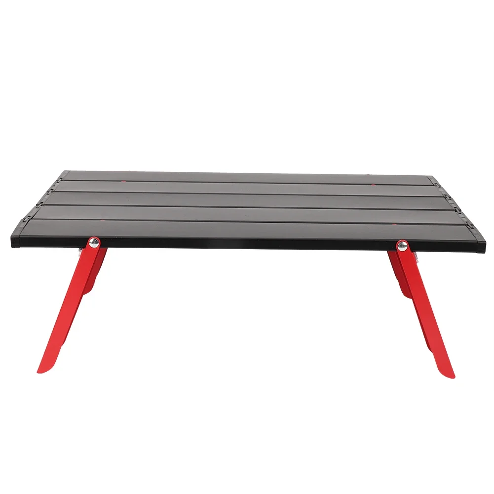 Mini Aluminum Alloy Picnic Table Lightweight Folding Table For Outdoor BBQ Backpacking Camping