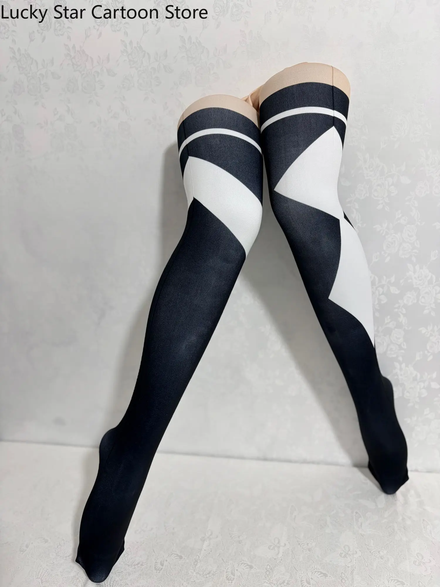 Game Azur Lane Admiral Hipper Anime Printed Pantyhose Comic Con Prop Role Play Stocking Women Cosplay Halloween Gift  Role Play view 4