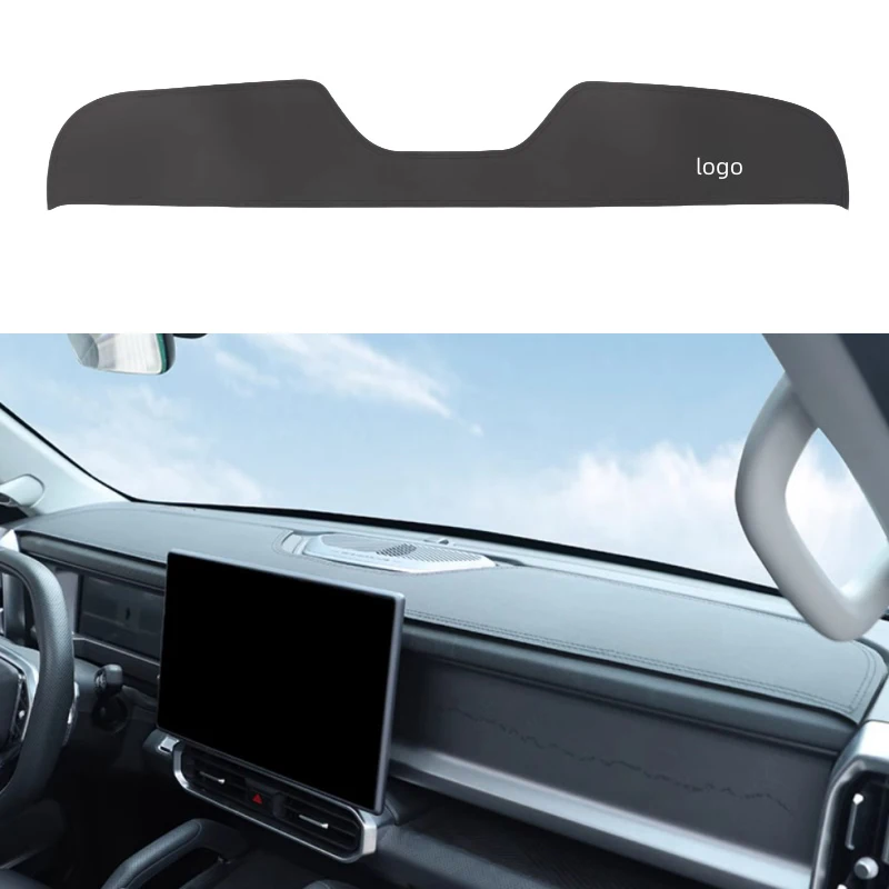 

Car Center Console Light-shielding Pad Fit for JETOUR Traveler T2 2023 Auto Instrument Panel Sunscreen Pad Easy Installation