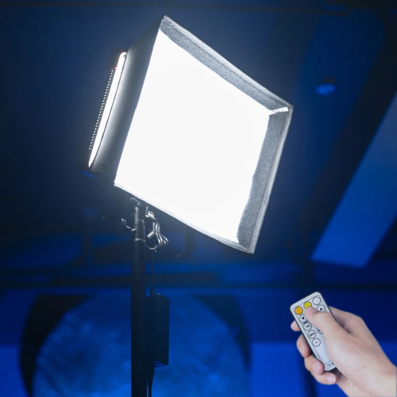 AMBITFUL LEDP60C Ultra-thin LED Video Light Panel 60W Power 3200-5600K Color Temperature for Video Beauty Tiktok Youtube Live