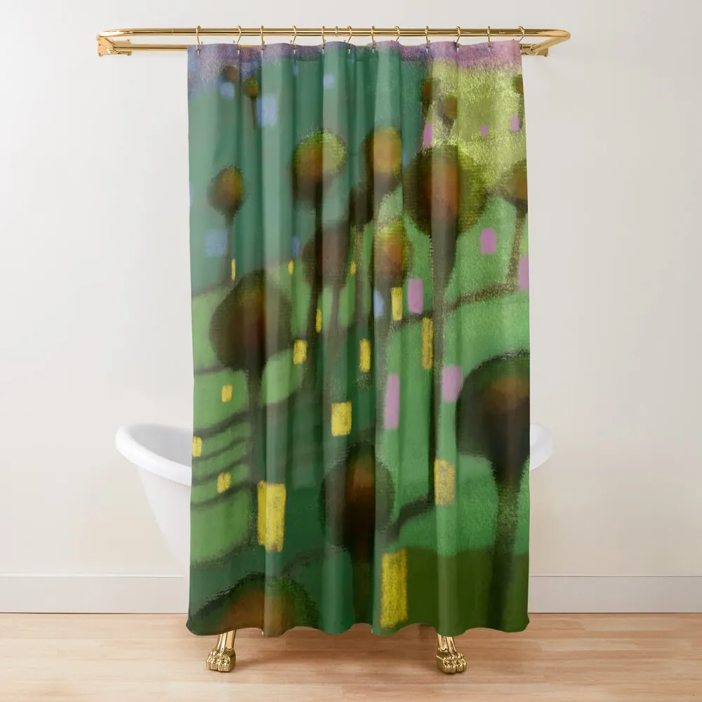 

Afternoon in the valley Shower Curtain Luxury Bathroom Shower Elegant Bathroom Shower For Bathroom Accessorys Curtain