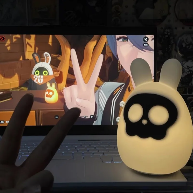 

Настольная лампа Mihoyo Game Zenless Zone Zero Bangboo: Аниме-декор для прикроватной тумбочки, мультяшные аксессуары, реквизит, подарок на Хэллоуин