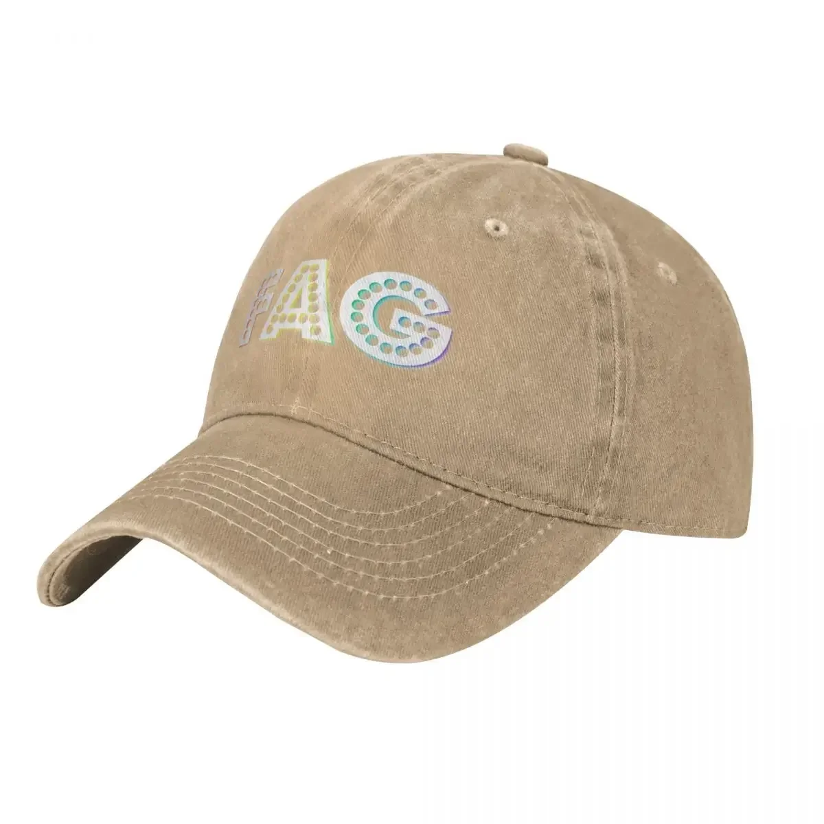 FAG [rainbow slang] Gorra de béisbol, sombrero de lujo, gorros de invierno para hombre, bolso de playa, Hip Hop, para hombre y mujer