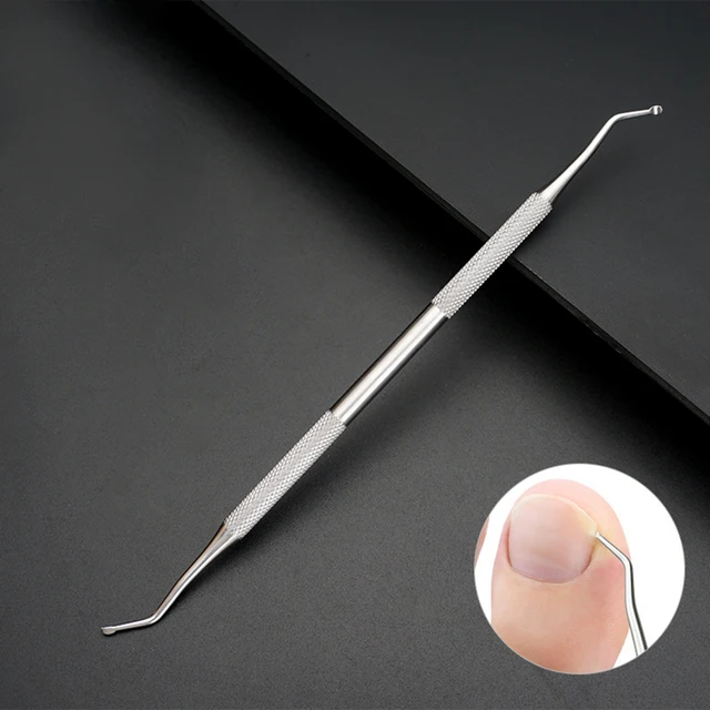 1 szt. Profesjonalne narzędzie do korekcji wrastających paznokci u stóp narzędzie do Pedicure hak do paznokci u stóp narzędzie do usuwania Paronychia akcesoria do Pedicure