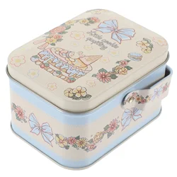 Christmas Gift Packaging Tin Box Cookie Jar Candy Elk Rabbit Tinplate Storage Containers Sweet Fine Holiday Supplies With