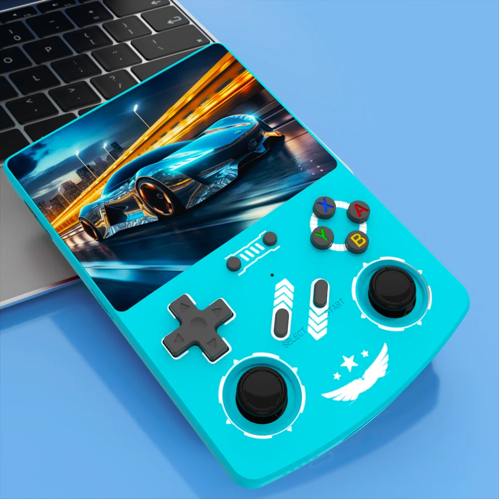 New R40XX Portable Gaming Console - Linux OS 4.2-inch IPS Display 4000mAh Battery Open-Source System (ArkOS) Retro Gaming Consol