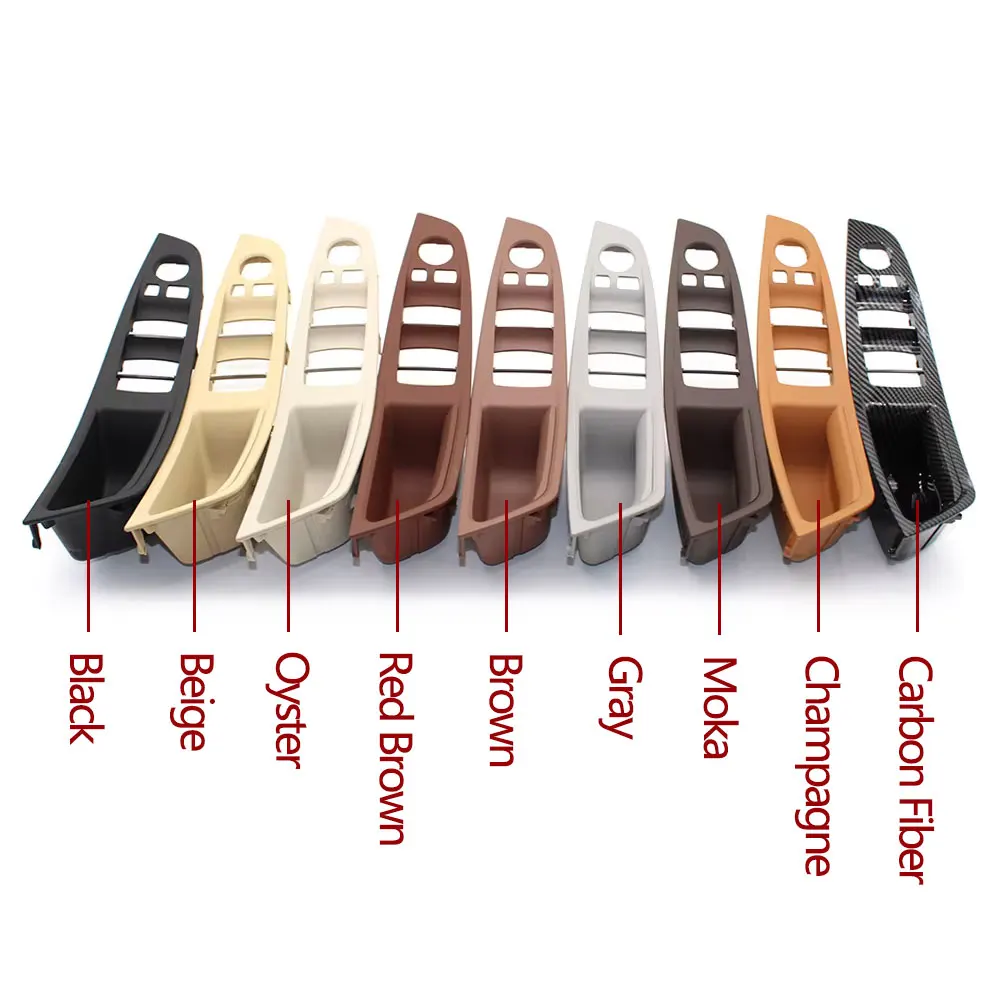 Upgraded New Interior Door Armrest Window Switch Panel Pull Handle Set For BMW 5 Series F10 F11 F18 520i 523i 525i 528i 535i