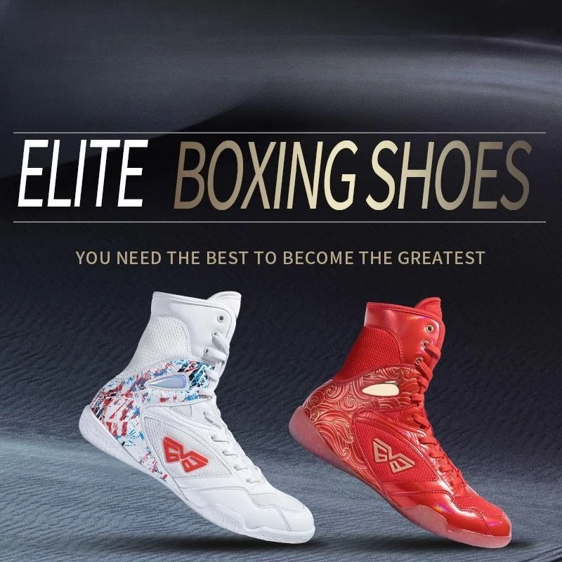 2026 New Arrival Wrestling Sneakers Men Unisex Gym Training Shoe Man Top Quality Fighting Shoes High Top Boxing Sport Shoes Men