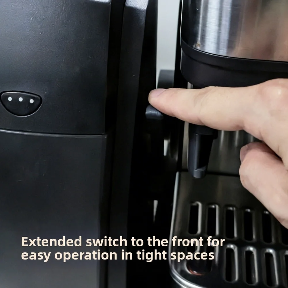 Extended Operable Switch for Baratza For Encore Grinder Fits Standard Mounting Without Adapters or Modifications
