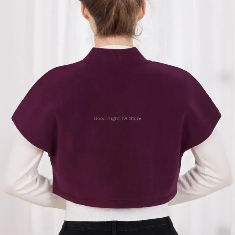 

Pilling Resist Fleece Shawl Machine Washable Easy Care for Long Time Warmth Wear