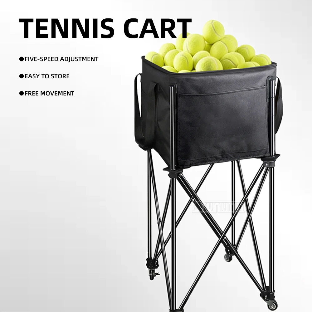 ​-adjustable-height-tennis-ball-cart-large-capacity-pickleball-and-sports-equipment-caddy