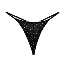 Sexy Women Thongs Seamless G-String High Cut Bikini Panties T-back Low Rise Lingerie Silky Super Mini Underwear Erotic Knickers