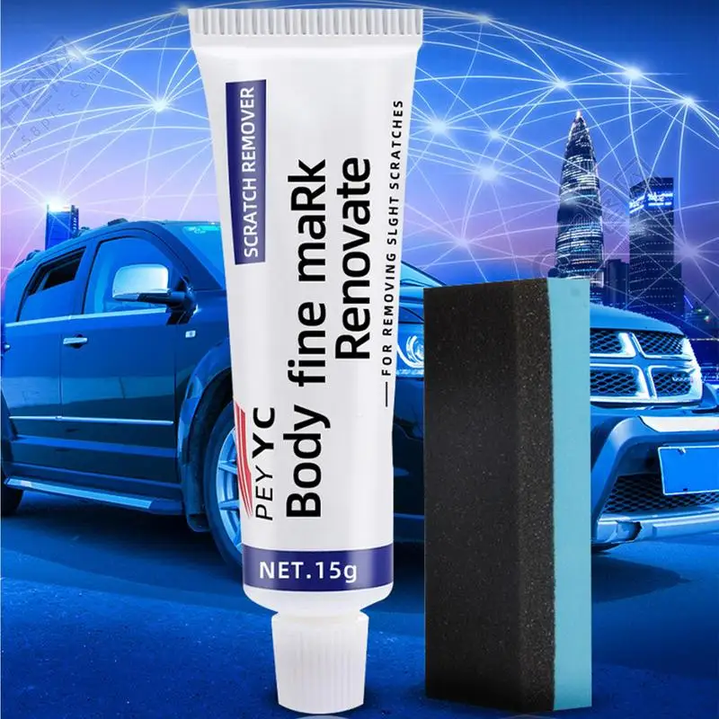 

Paint Restorer Swirl Remover Car Paint Scratch Remover With Sponge Polish Car Polish Buffer Easily Repair Paint Scratches Swirl