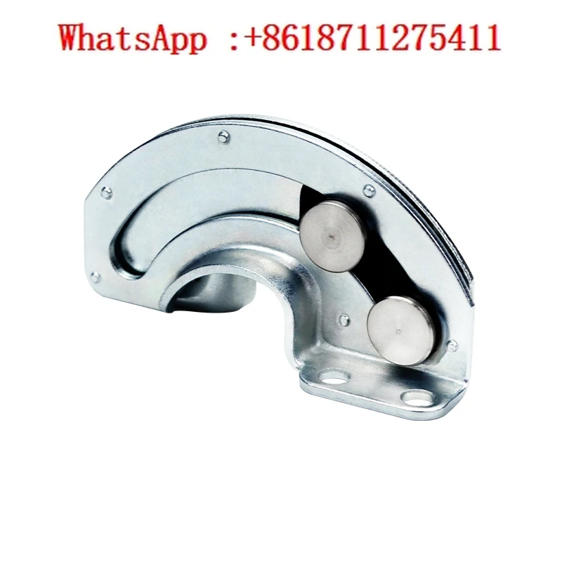 

10 packaging limit hinges hidden arc-shaped semi-circular 90 ° 180 ° positioning sliding rotation HL119 fan-shaped hinge