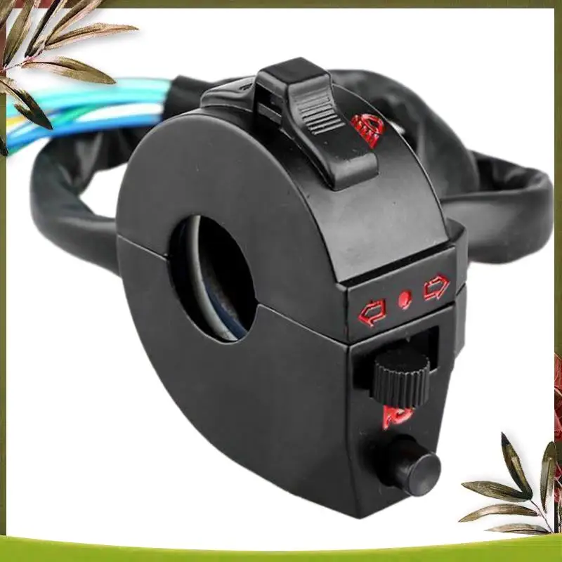 

AB98-Motorcycle ATV 22Mm Handlebar Left Right Side Control Switch High/Low Light Turn Signal Horn Switch 7/8 Inch Motorbike