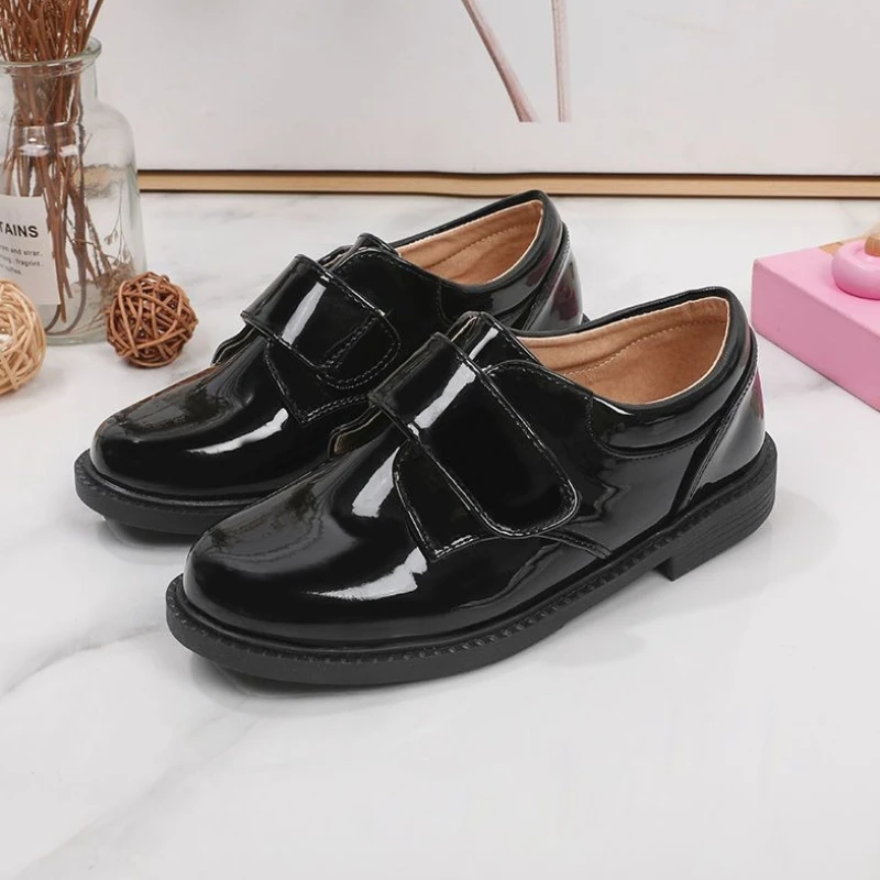 Boys British Style Toddler Walking Shoes Spring Autumn Casual Soft Sole Single Shoes Kids First Walkers Fashionable Non Slip​