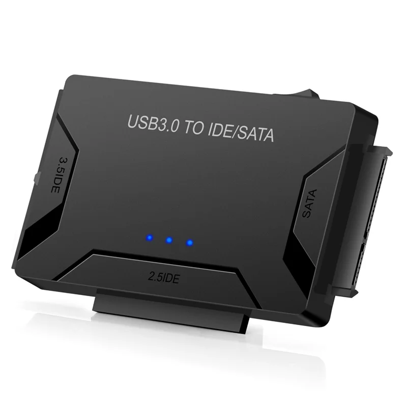 

AC56-USB3.0 Hard Drive Adapter, 3-Way USB3.0 To SATA/IDE Easy Drive Cable, Multi-Function Easy Drive Cable US-Plug