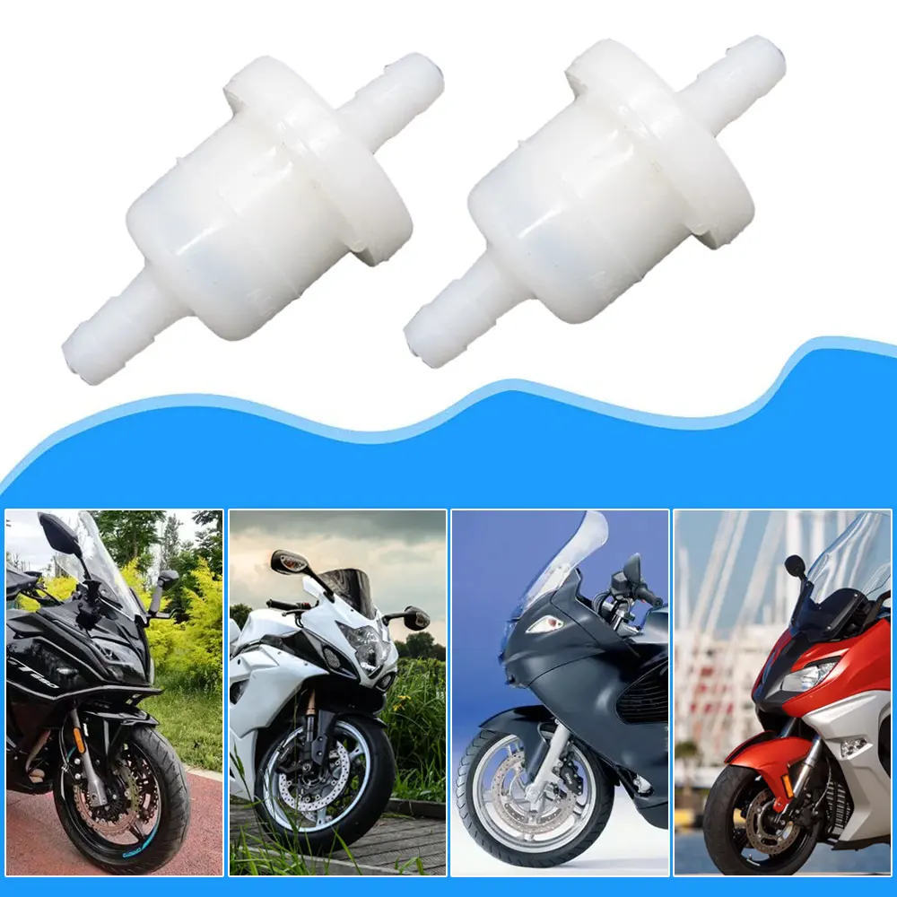 

4x Plastic Gasoline Filter Element Oil Cup for 50cc 90cc 110cc 150cc 250cc Atv Dirt Bikes Go Karts Scooters Etc Moto Accessories