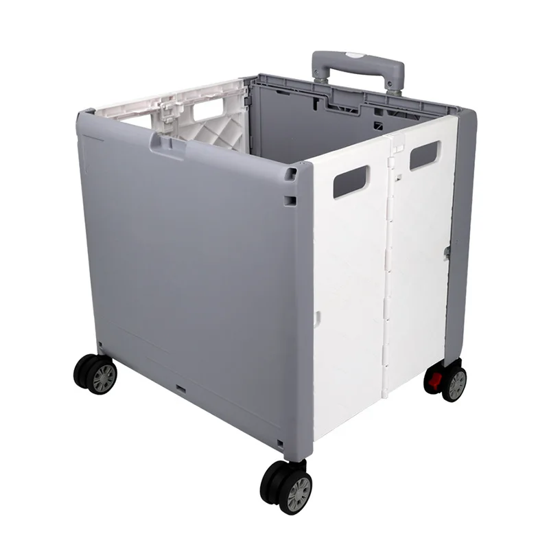 

One-click folding shopping cart Home small pull cart Shopping Convenient multi-function car