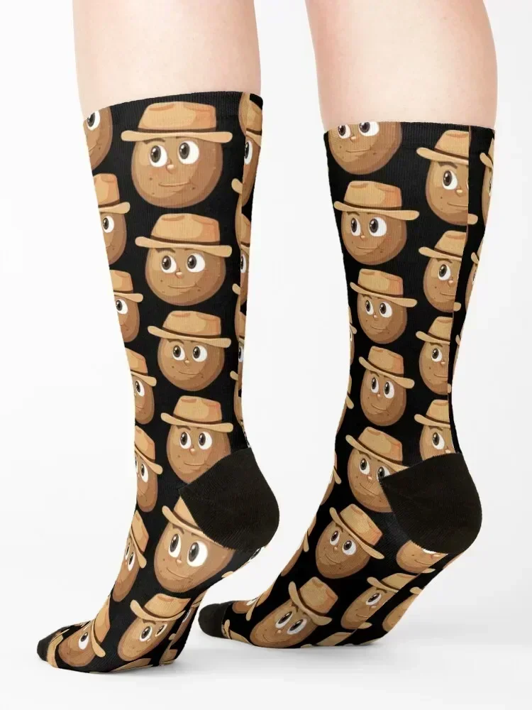 My Spirit Animal Is A Potato Socks Crossfit compression bright garter Sports Mens Socks Women's