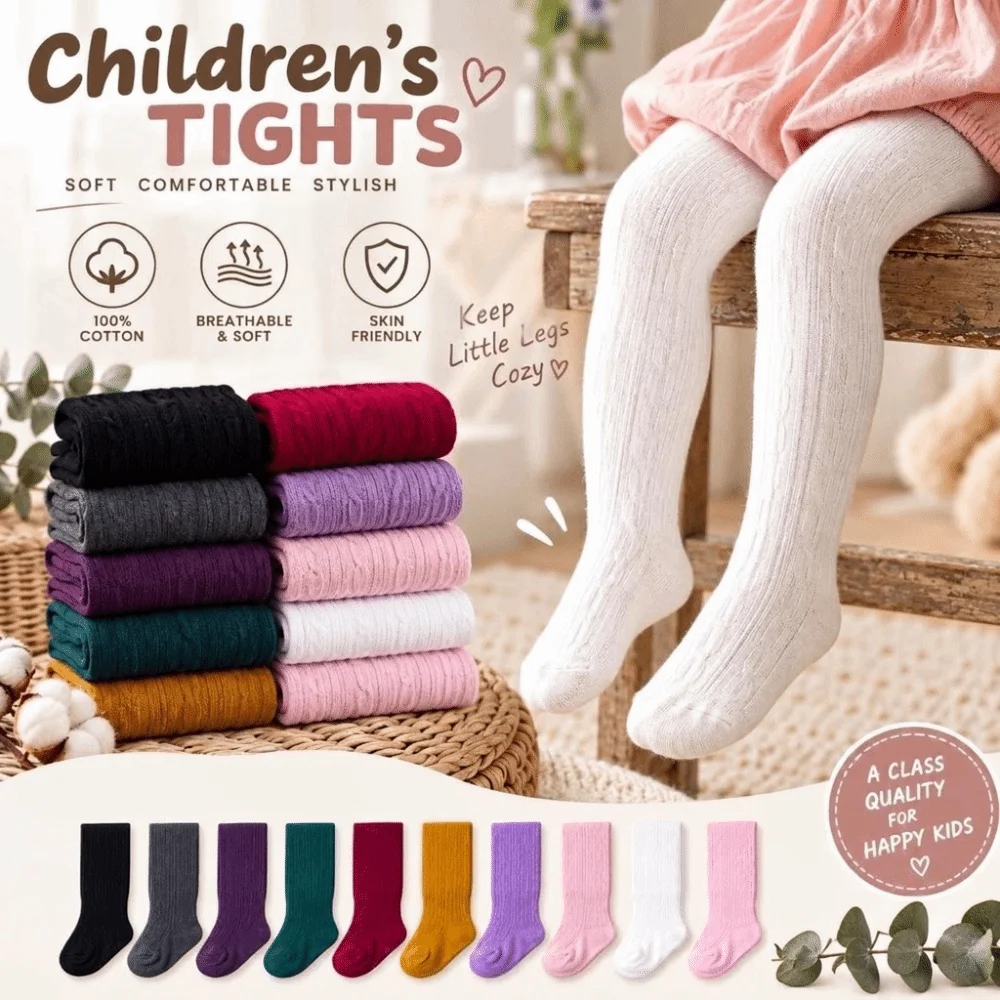 Class A Cotton Baby Tight Twisted Texture Stretch Fabric Baby Legging Wear Resistant Four Way Stretch Knitted Tight