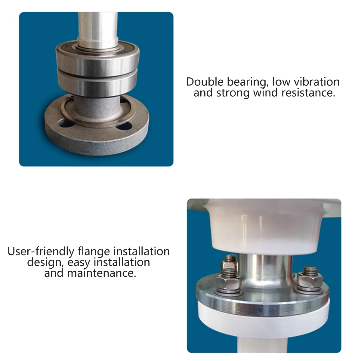 Imagem -06 - Gerador de Turbina Eólica Lanterna Motor de Eixo Vertical com Bateria de Painéis Solares Inversor 220v Sistema Doméstico 1000w 12v 24v