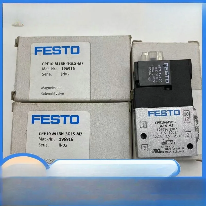 

Parts for CPE10-M1BH-3GLS-M7 196916 FESTO Solenoid Valve