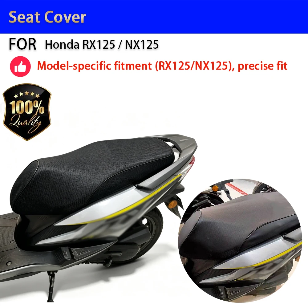 For Honda RX125 NX125 Seat Cover Waterproof UV-Resistant Sun Protection Modified Accesorios Moto Accessori Moto