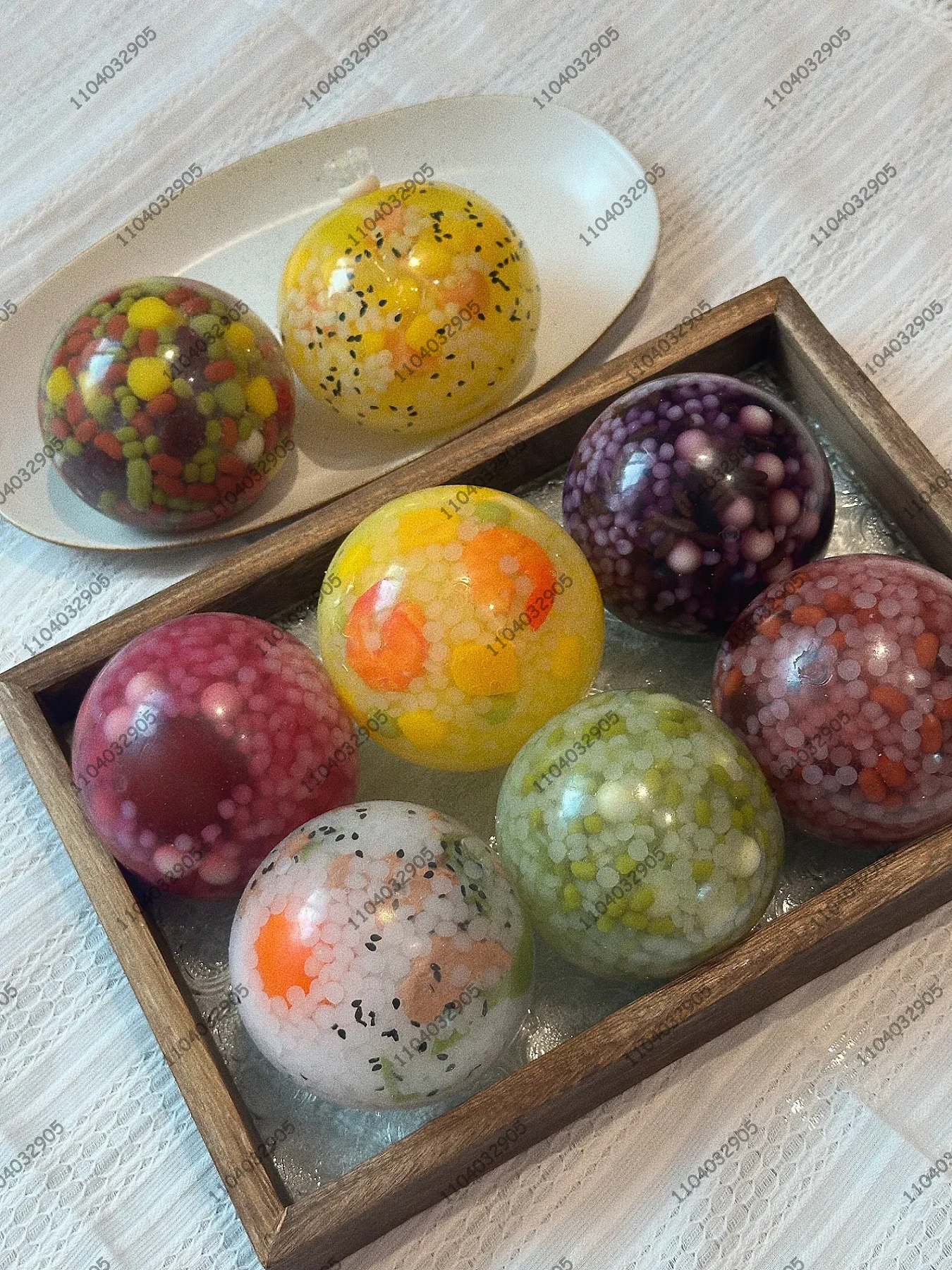 Formbarer Stressball, Reisball, matschiger Brei, Lebensmittel-Stressball, Squeeze-Ball, Entlüftungsball, Stress abbauen, Hand-Entspannungsspielzeug