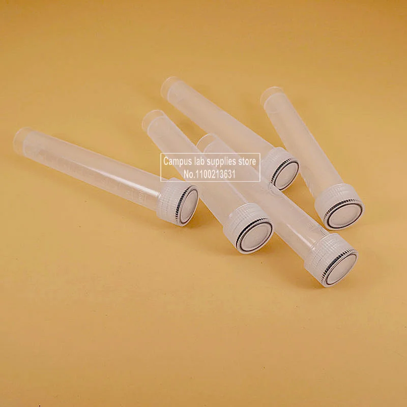 50pcs/lot Laboratory Plastic Cryo Tube 10ml Freeze Pipe Threaded Cap Freezing Tube with Black Silicone Gasket