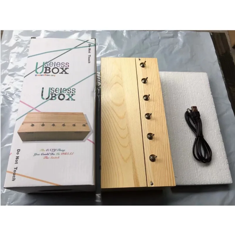 Useless Box Multi-Switch (Upgraded Version) - Novelty Toy | Fun Gag Toy for Entertainment & Gifting