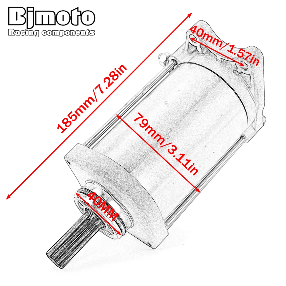 Starter Motor For Suzuki DL1000 DL1050 V-Strom 1000 1050 SV1000 SV1000S for BMW R1250GS R1250R R1250RS R1200R R1200GS Adv