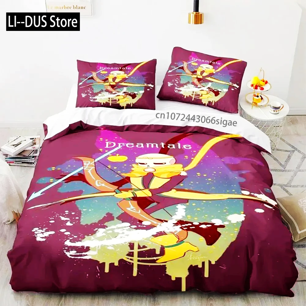 Game Undertale Frisk Sans Bedding Set Boys Girls Twin Queen Size Duvet Cover Pillowcase Bed Boys Adult Home Textileextile