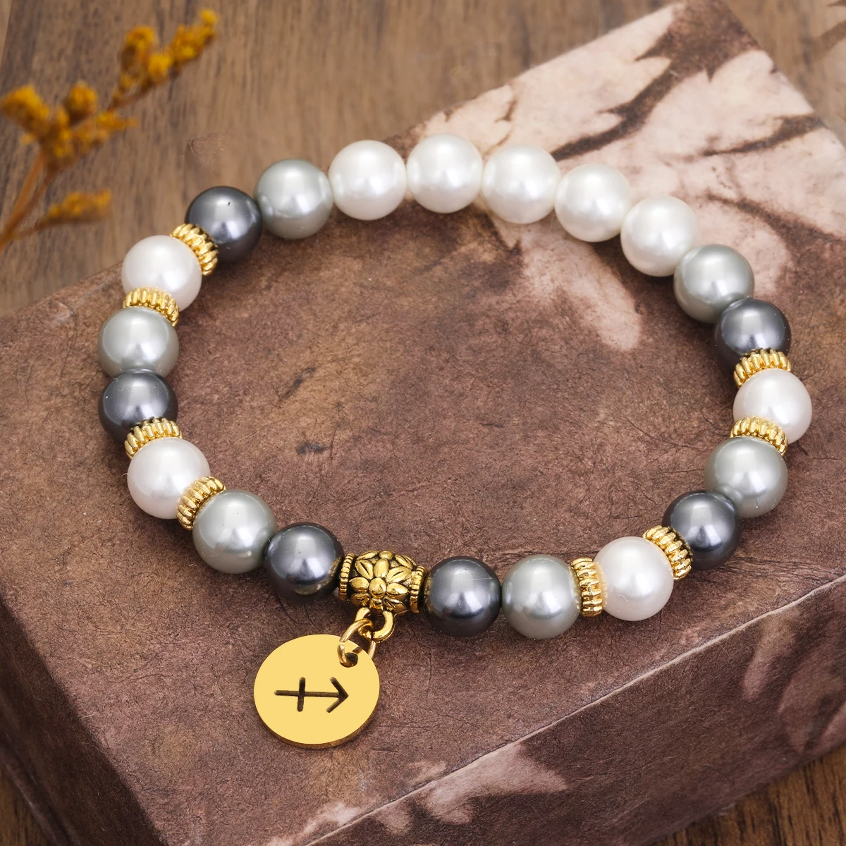 12-Zodiac Signs Vrouwen Shell  - Coupling 8Mm recensie en prijs
