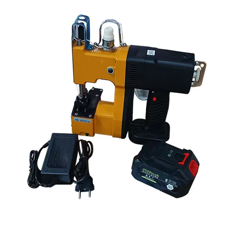 Handheld Small Lithium Battery Packing And Sealing Machine For Woven Bags With Electric Sewing Function