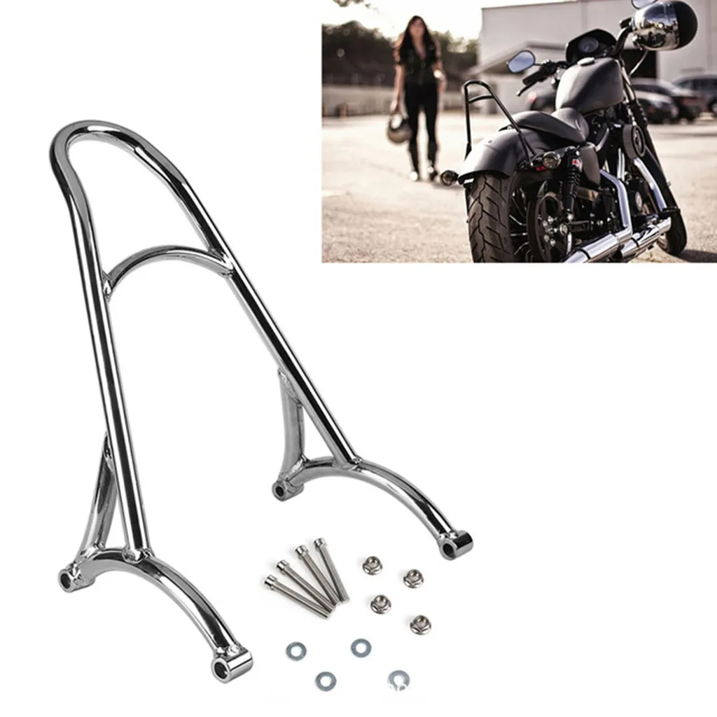 

Suitable for Harley XL883 1200 48 72 Rear Cushion, Back Cushion, Back Pillow, Back Bracket