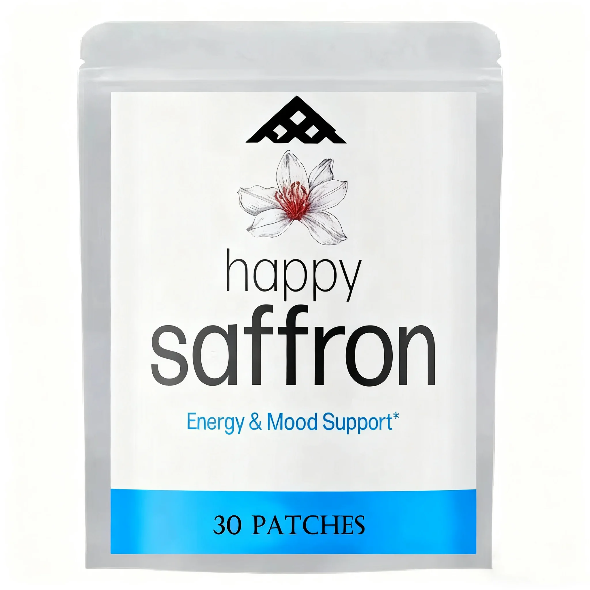 30 Patches Happy Saffron Transdermal Patches Appetite Suppressant For Weight Loss Metabolism Booster Mood Support
