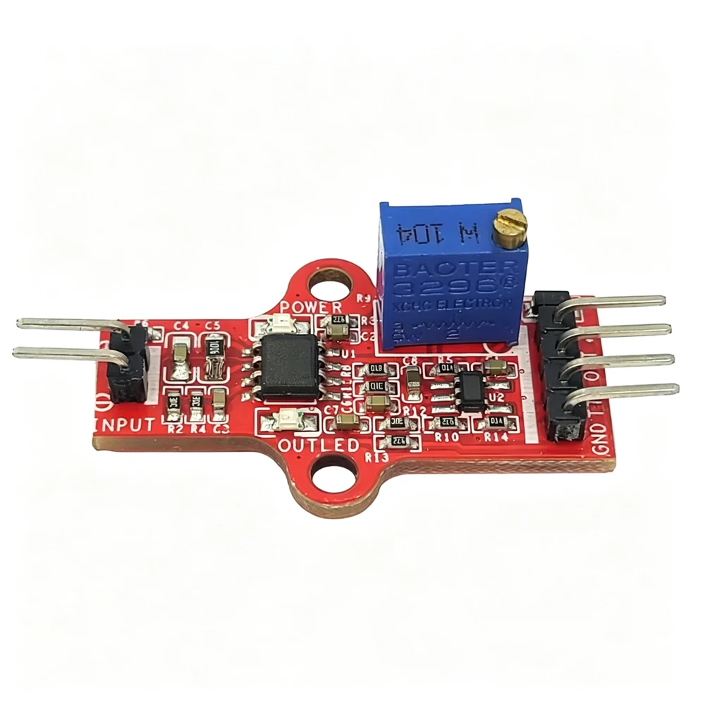 LDT0-028K Vibration Sensor Electric Charge Amplifier Module Trigger Switch PVDF Piezoelectric Film