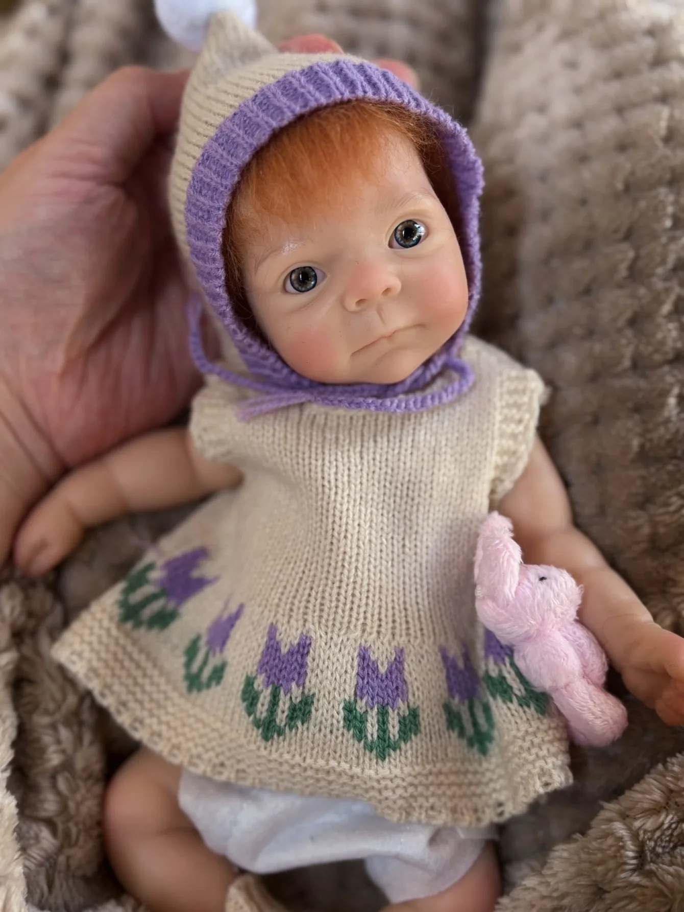 10-Zoll-Reborn-Mädchenpuppe Bettie aus Vollsilikon – handgefertigtes, lebensechtes Neugeborenes Bebé |   Perfektes Geburtstagsgeschenk für Kinder