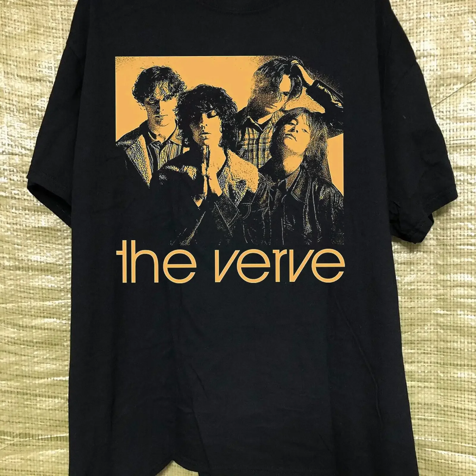 The Verve Band Concert Music  T Shirt All Size ZA362 vintage Washed graphic Casual Versatile designer clothes Stretched fashion