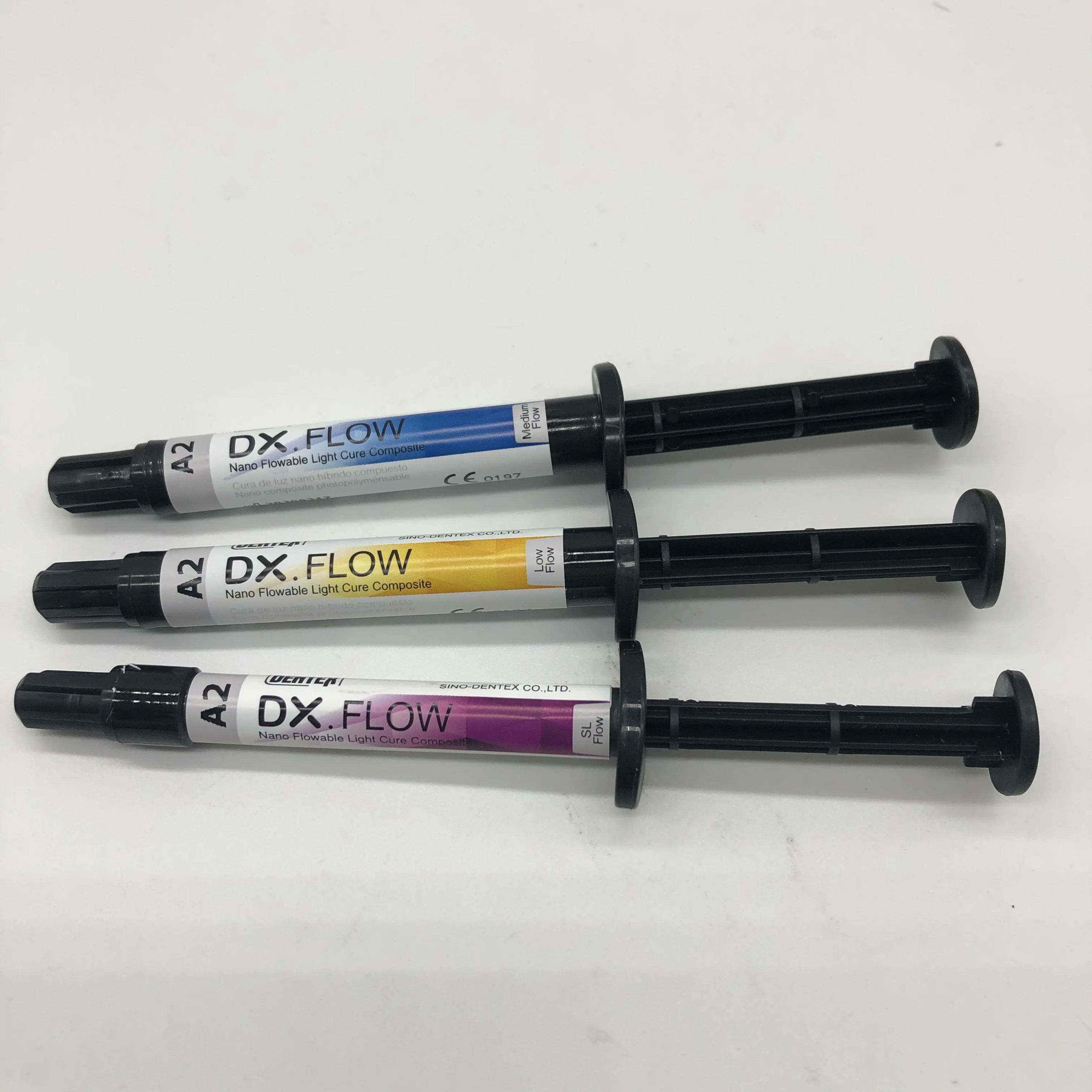 Dentex DX.FLOW مركب أسنان عالي ومتوسط ومنخفض التدفق 3 جرام/قطعة #2