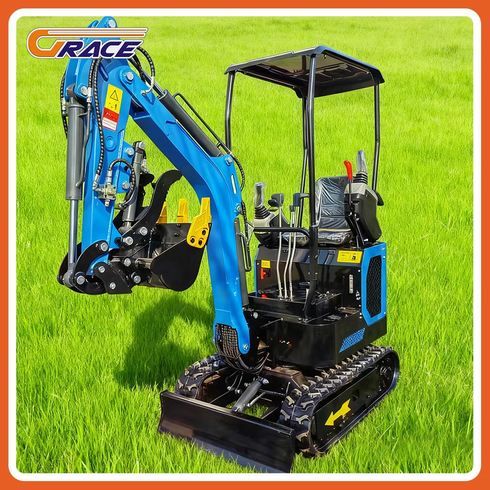

New Function Mini Excavator For Sale 1Ton 1.7Ton 2Ton 2.5 3Ton Mini digger Machine Garden Farm Excavator