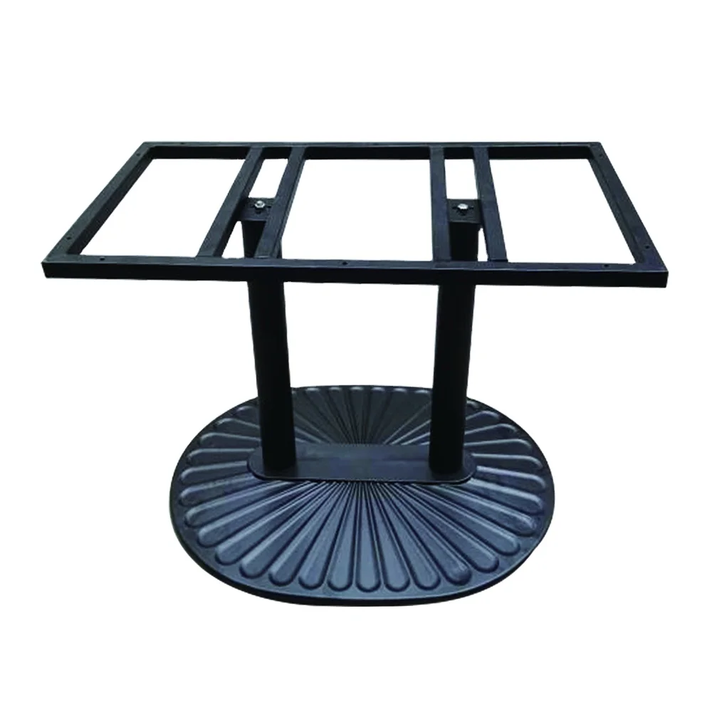 

Hot Sale Oval Double Column Concave Chrysanthemum Table Base For Table TopATV&UTV