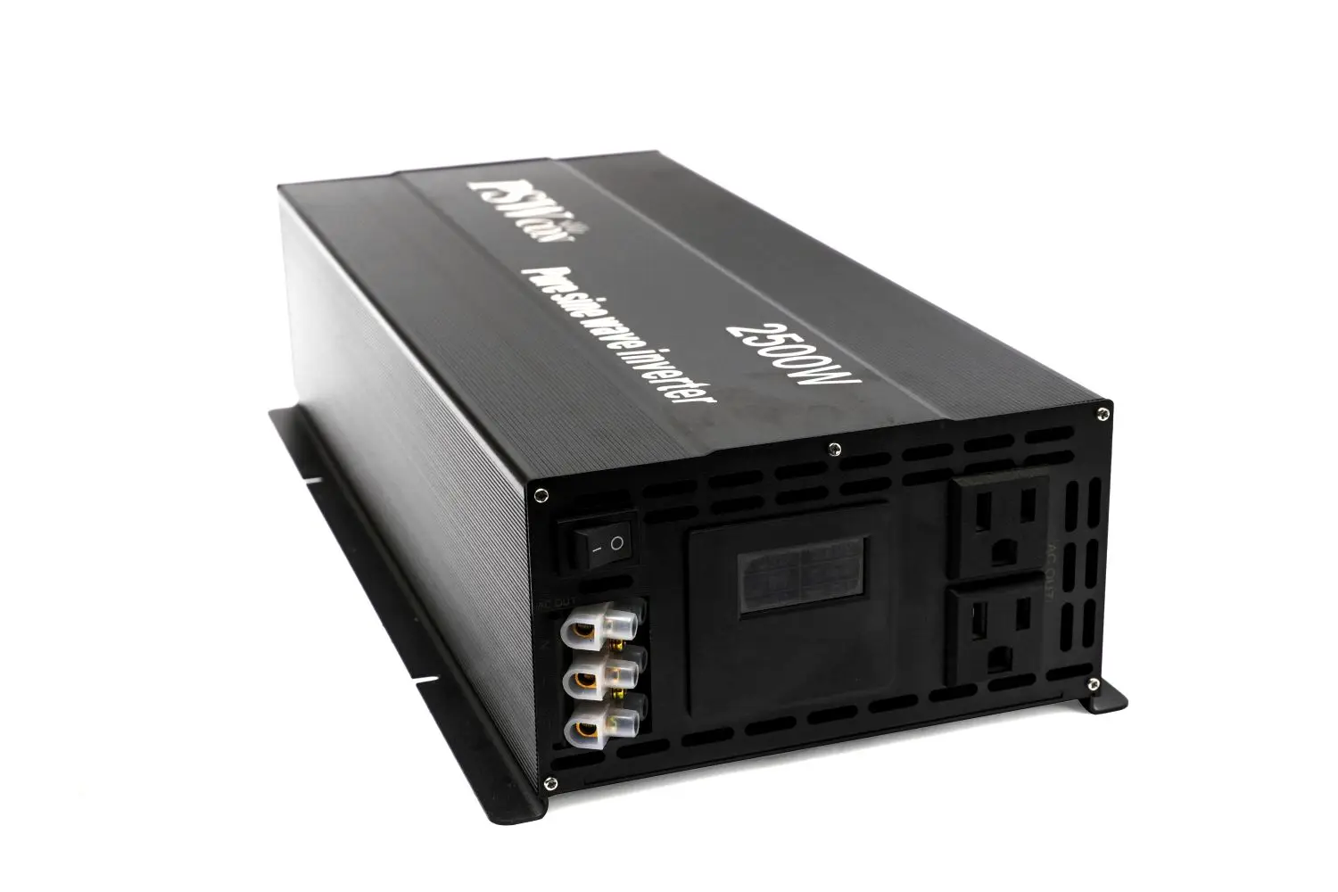 Reliable 2500W LCD Display Pure Sine Solar Power Inverter Battery 12V 24V 36V 48V 96V DC to 110/120V 220V 230V 240V AC Converter